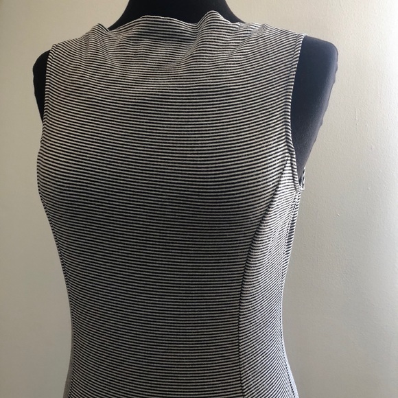 BB Dakota black and white striped dress - Picture 2 of 7